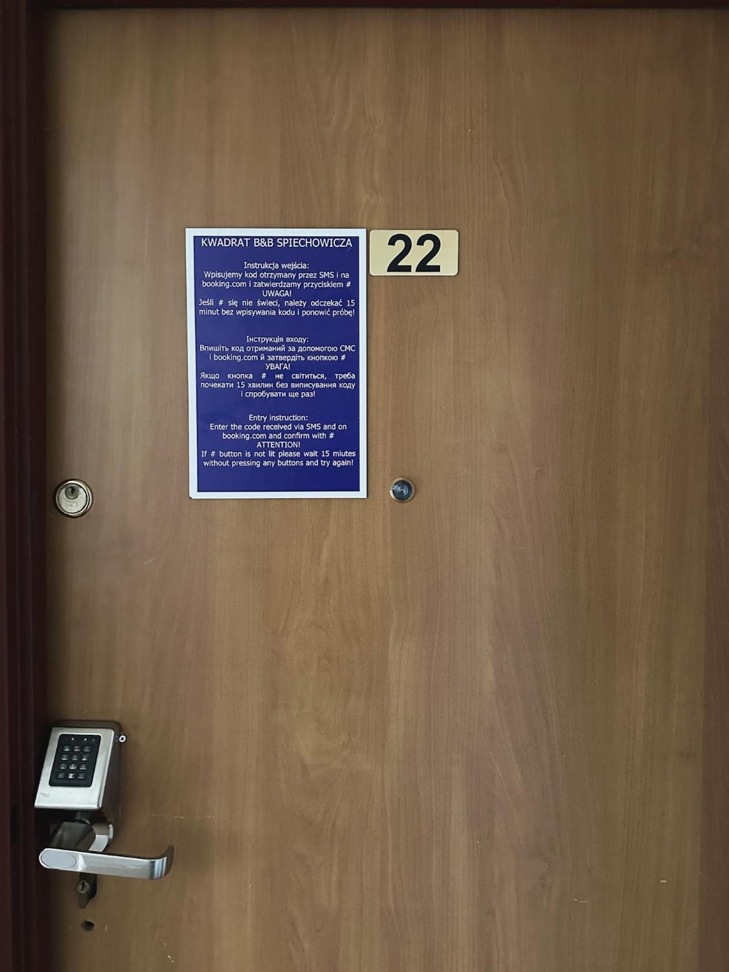 Kwadrat B&B Spiechowicza Rzeszów Eksteriør billede